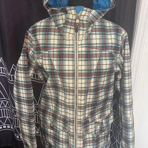 Burton Ski Jacket with Hood - Size Medium